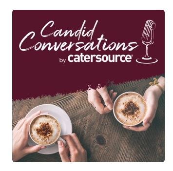 candid conversations by Catersource graphic